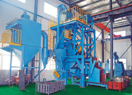 大型滾筒式拋丸機(jī)