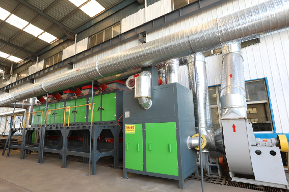 催化燃燒廢氣處理